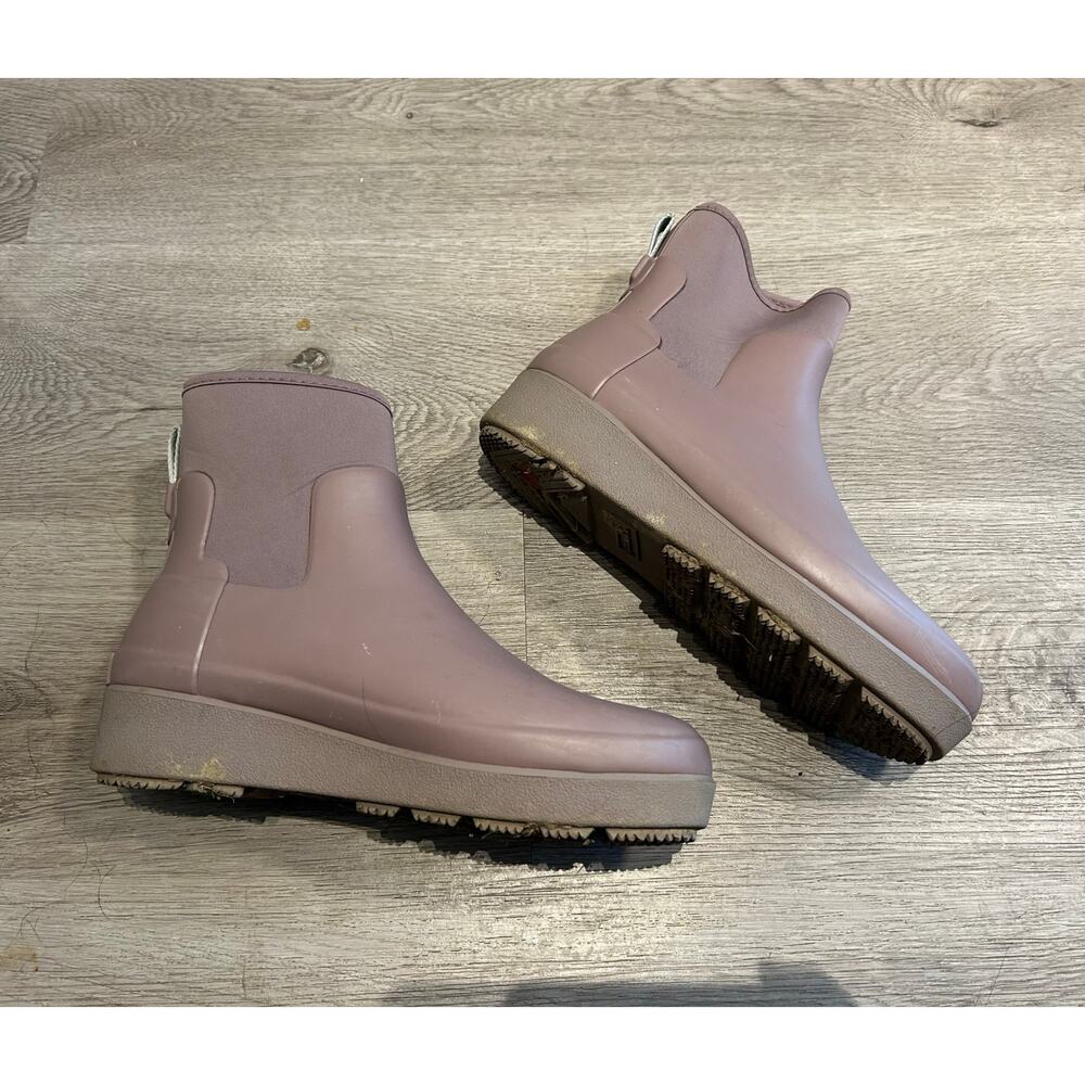 Hunter OG Creeper Refined Chelsea Boot in Mauve Pink Sz 9, MP $145